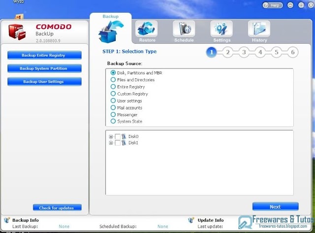 Comodo Backup 2.0 : un logiciel gratuit pour sauvegarder vos données