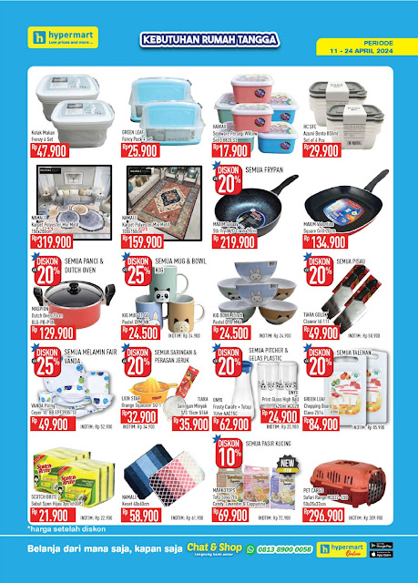 Katalog Promo Hypermart tanggal 11 hingga 24 April 2024