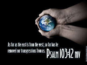 Christian Wallpapers Psalm 103:12