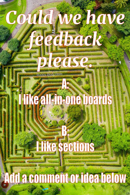 Garden Feedback - #buddyblogideas #garden