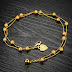 Golden ball design bracelets 