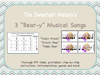 http://www.teacherspayteachers.com/Product/3-Bear-y-Musical-Songs-926727