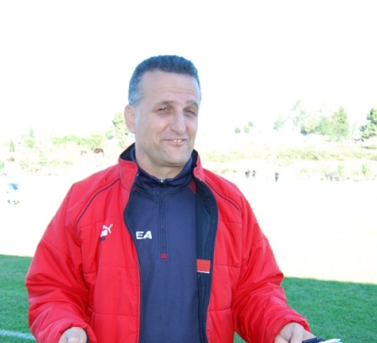 sokol metal at his football course