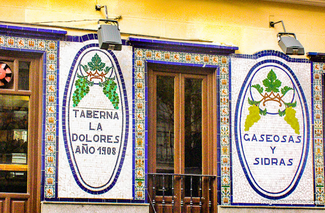 Madri: taverna no Bairro de las Letras