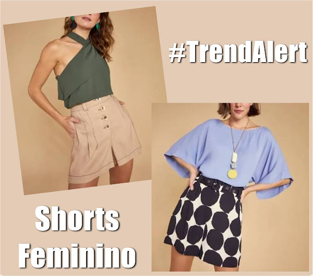 Tendências em shorts femininos para a primavera/verão