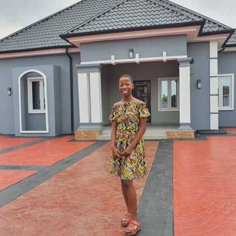 Comedian Emmanuella suprised her mum with a gift-A house and she is given an exclusive tour