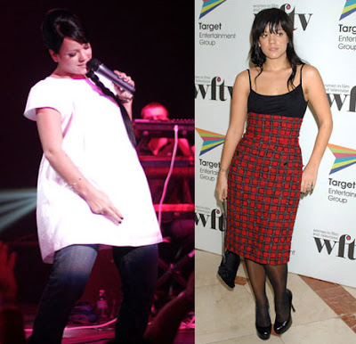 before and after celebrity weight loss pictures