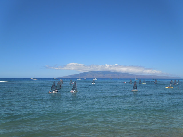 sailboats in Lahaina