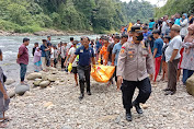 Warga Temukan Sesosok Mayat Dengan Kondisi Telungkup di Aliran Sungai Bahbolon