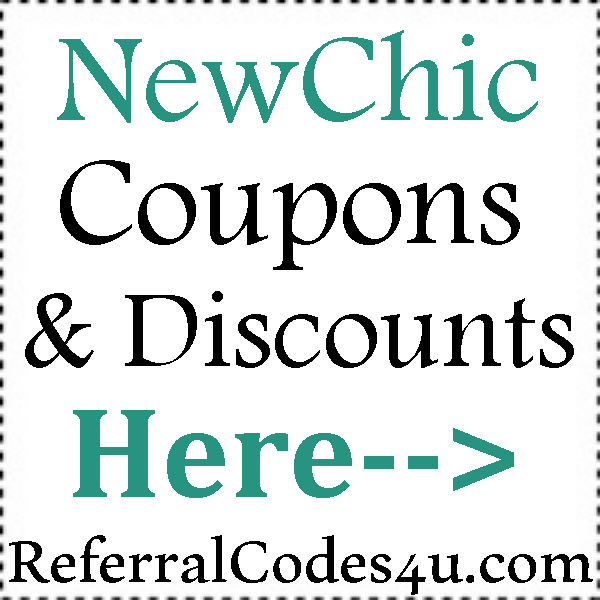 NewChic Discount Codes 2016-2023, New Chic Voucher Codes August, September, October