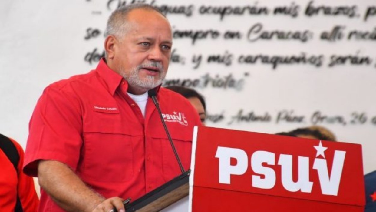 Diosdado Cabello declara que Guaidó huyó y abandonó sus seguidores