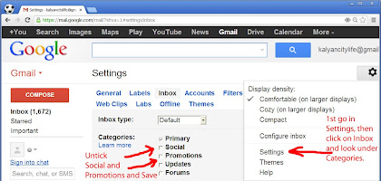  it came to my detect that the interface of my  Disable Primary, Social together with Promotions Tabs inwards Gmail