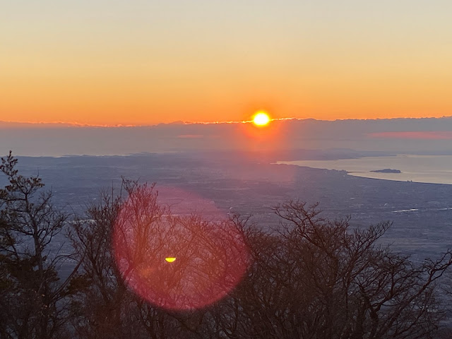 Sunrise Mt Oyama Kanagawa 3