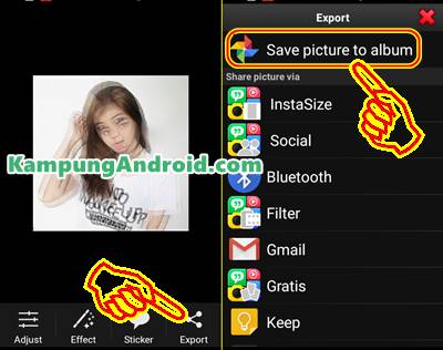 Cara Edit Foto Awkarin dengan Aplikasi Android Keren dan ...