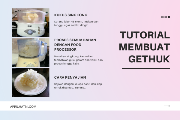 tutorial membuat gethuk
