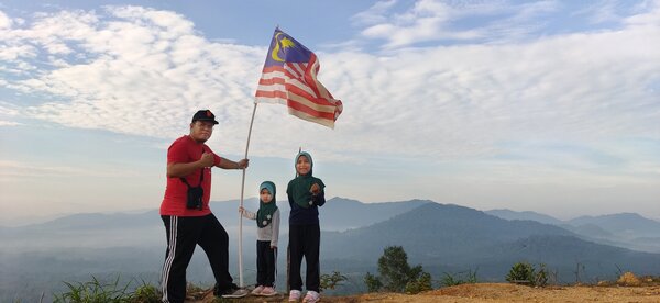 Tempat Hiking di Bukit Jelutong Terengganu