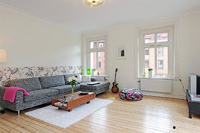 contemporary living room 