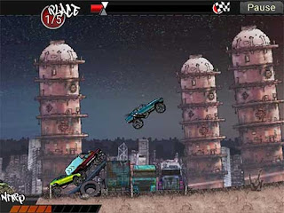 لعبة شاحنات Monster Trucks Urban Race