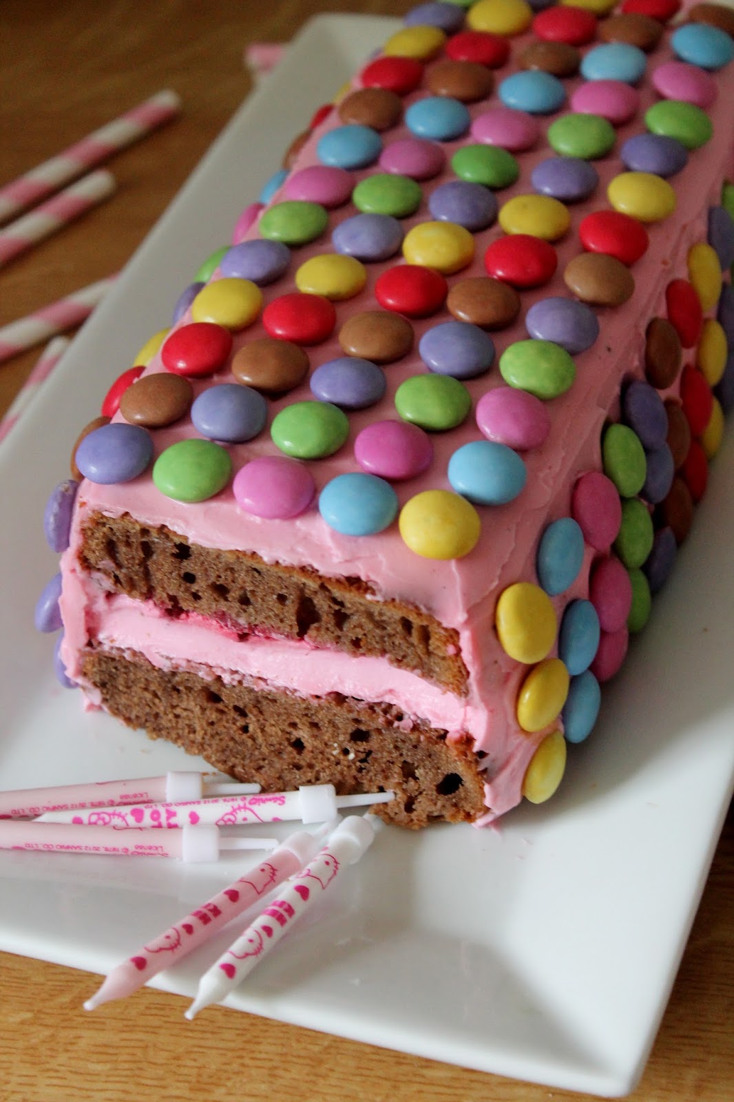 Gateau Au Yaourt Au Chocolat Creme De Mascarpone Et Smarties