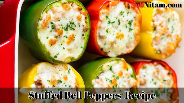 BEST Stuffed Bell Peppers Recipe - How to Make Stuffed Bell Peppers