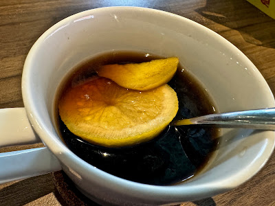 Tai Cheong Bakery, hot lemon ginger coke