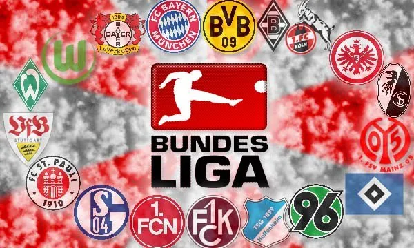 The German League has how many teams