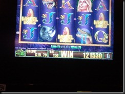 My jackpot winnings.