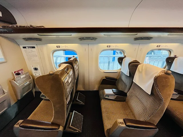 Review: Japan Bullet Train Shinkansen Green Car From Tokyo to Kyoto & Osaka