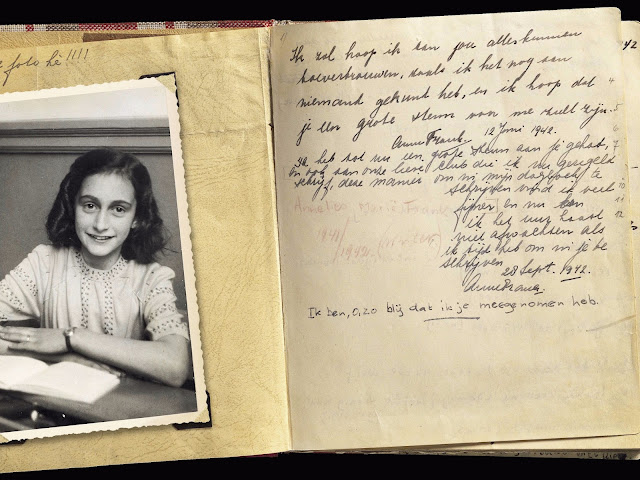 Anne Frank's diary, begun on 12 June 1942 worldwartwo.filminspector.com