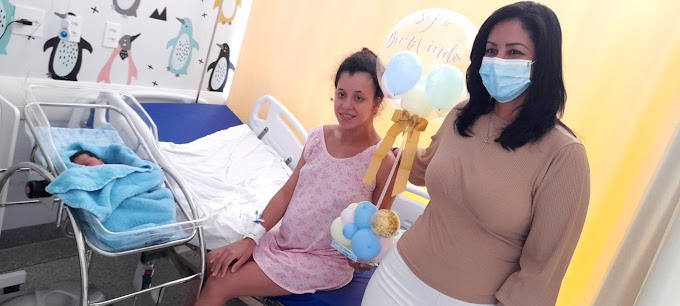 Nasce o bebê de número 5 mil do Hospital Materno-Infantil Dr. Joaquim Sampaio