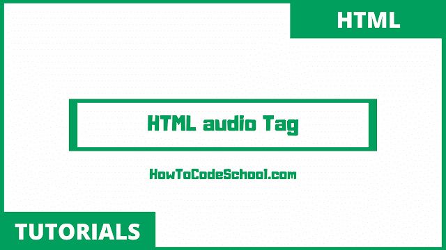 HTML audio Tag