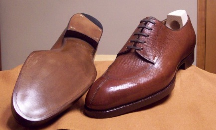 New & Lingwood Russian calf shoes