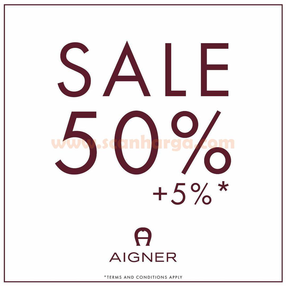 AIGNER Flash Sale ALL ITEMS 50% + 5%OFF