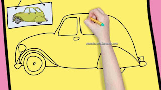 Toy car Easy Drawings