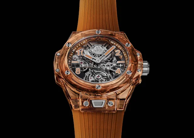 Hublot Big Bang Tourbillon Automatic Orange Sapphire