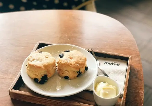 aprende ingles postre scones bollo horneado