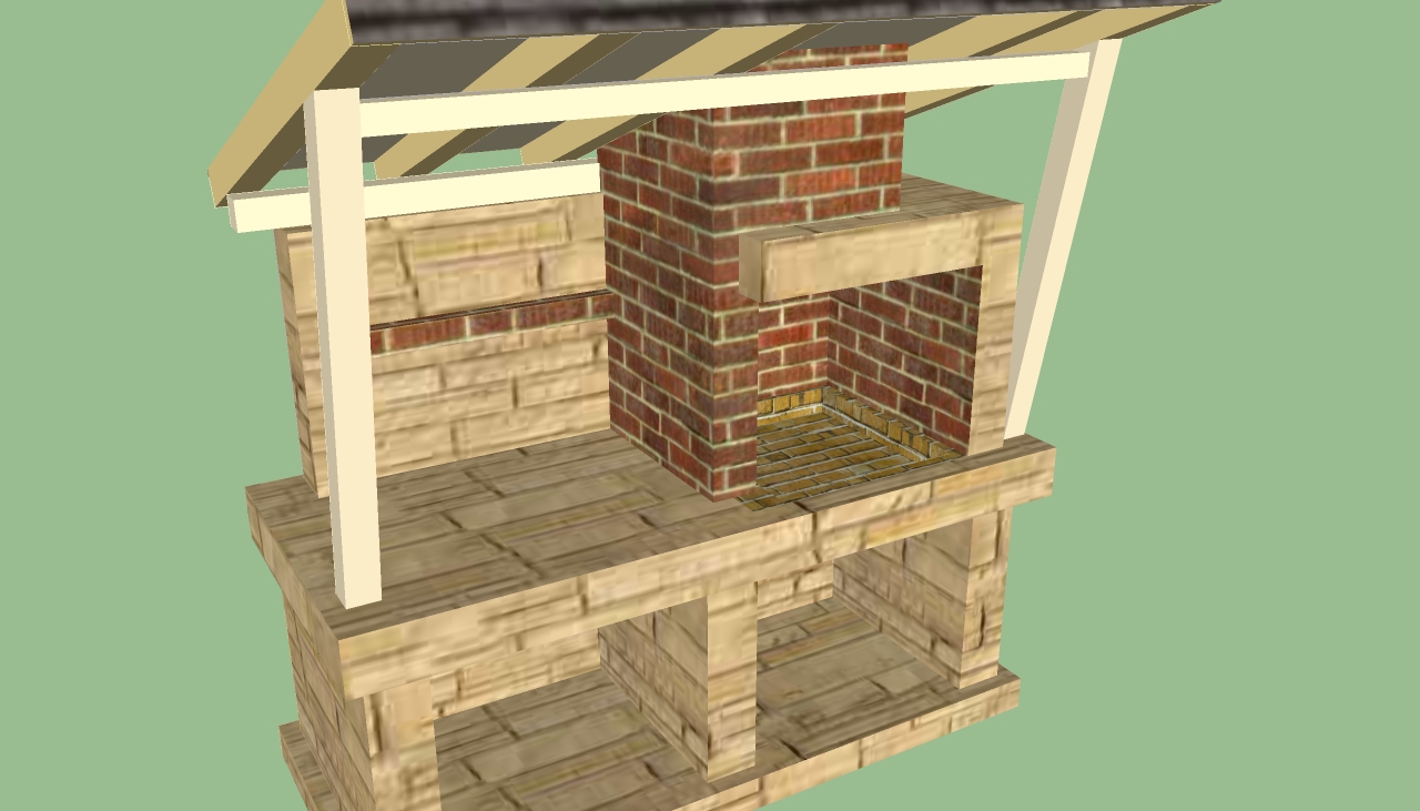 Brick BBQ Smoker Design Plans