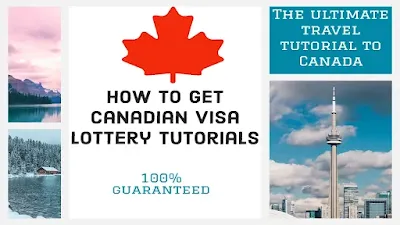 Canada migration with visa lottery