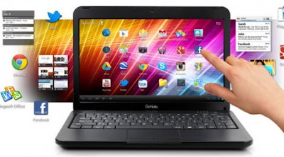 GoNote, Netbook Android 4.0 Ice Cream Sandwich with Screen 10 Inches and Single Core Processor ARM Cortex-A8