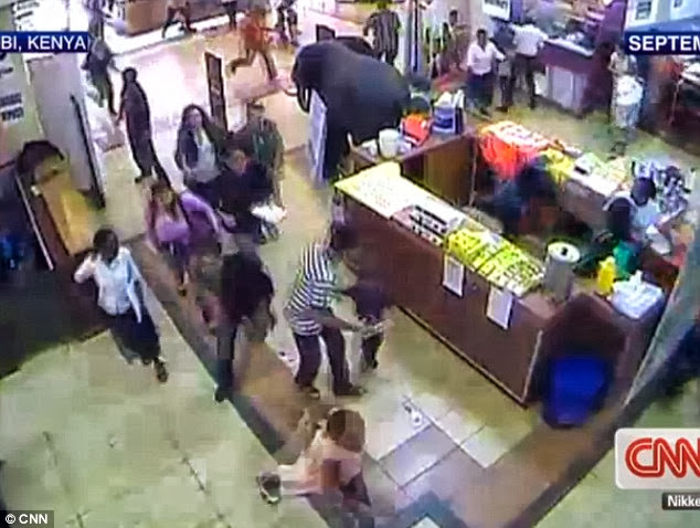 Shocking New Westgate CCTV Footage Showing Terrorist Shooting Victims 