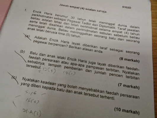 Contoh Surat Pengesahan Jawatan Berpencen