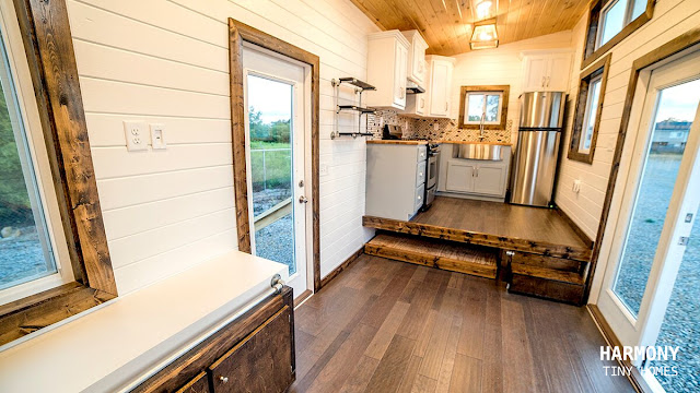 TINY HOUSE TOWN: Blue Moon From Harmony Tiny Homes