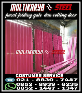 Pusat Gambar Folding Gate Dari CV.Multikaryasteel Jual Murah Pintu Ruko Folding Gate 0,8 Galvalum Ekonomis Termurah Terjangkau Terlengkap Berkualitas Bergaransi Service Terbaik Daftar Harga Jual Folding Gate Terbaru 2021 Per meter Persegi M2 Terkirim Terpasang Terdekat Di Johar Kabupaten Karawang Jawa Barat Distributor Produk Folding Gate Pintu Geser Lipat Samping Kiri Kanan Bahan Dasar Varia Motif Ukir Dan Polos Bahan Baku Folding Gate Besi Galvalum Dengan Komponen Sparepart Dan Aksesories Produksi Pabrik Kualitas Nomer 1 Satu Karya Anak Bangsa Indonesia