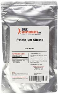 Formula for BulkSupplements Pure Potassium Citrate Powder