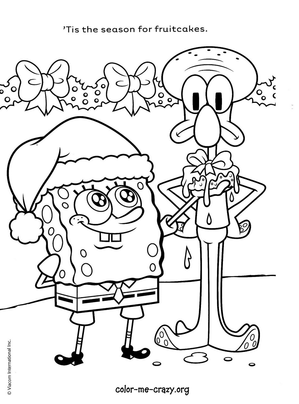 Holiday Coloring Sheets 1