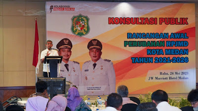 Perubahan RPJMD Kota Medan 2021-2026 Pemko Medan Jaring Aspirasi Seluruh Pemangku Kepentingan
