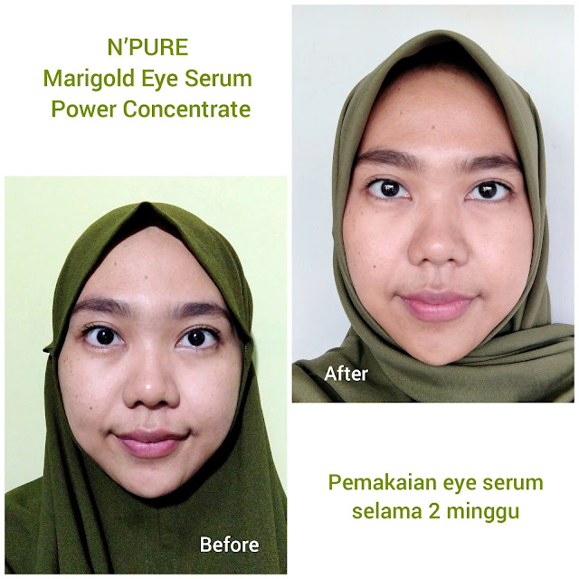 Review N'PURE Marigold Eye Serum Power Concentrate