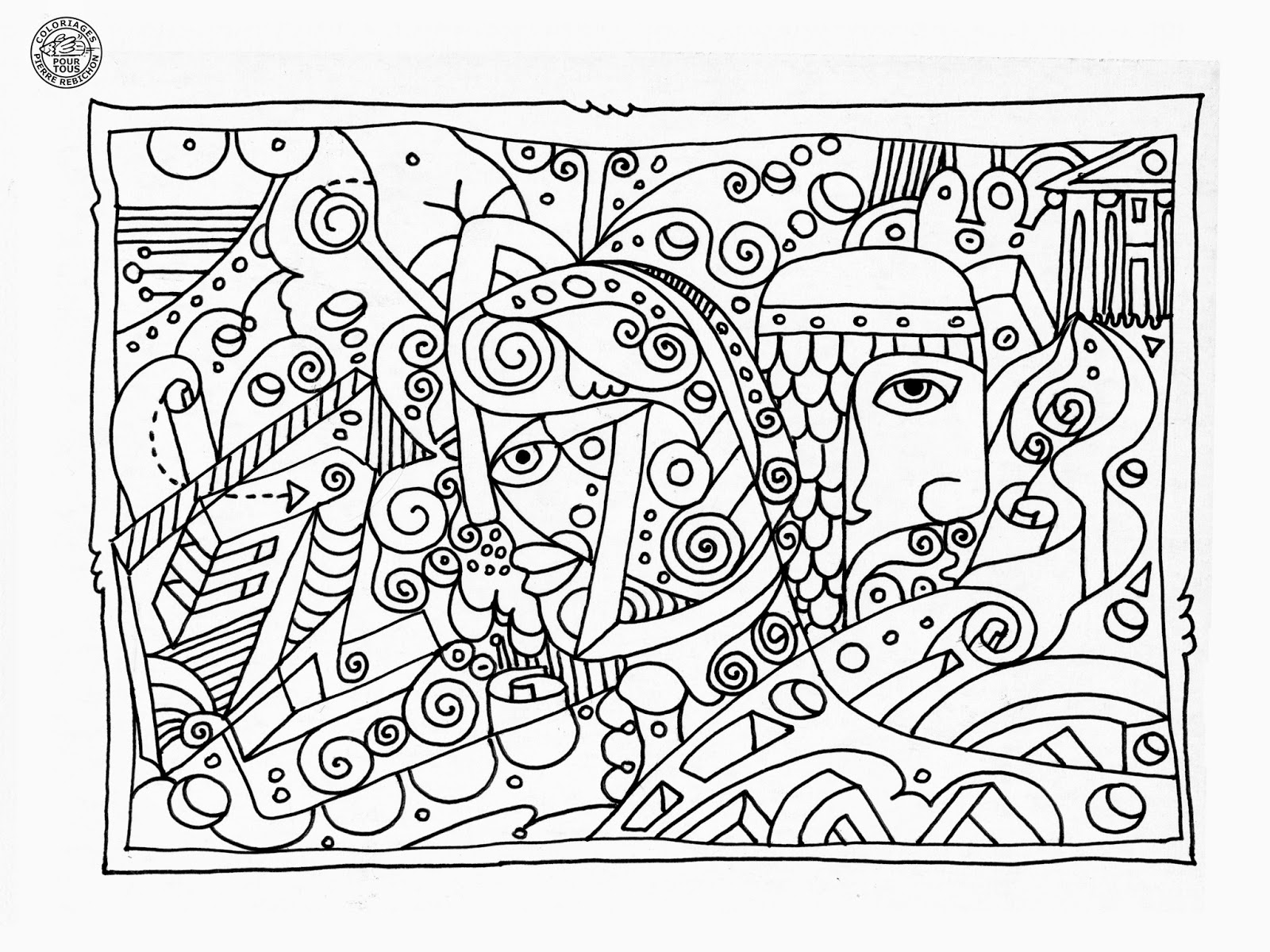 COLORIAGE ANTI STRESS