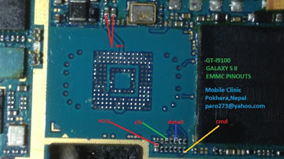 ISP PinOut Samsung GT-I9100
