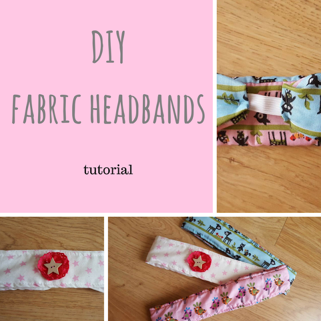 DIY Fabric headbands tutorial